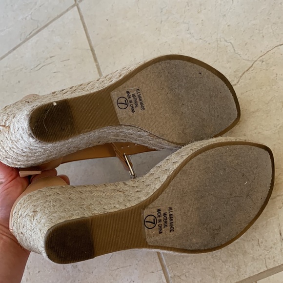 Soda cheetah print espadrilles wedge heels - Picture 6 of 7